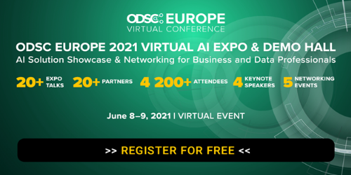 ODSC Europe 2021 VIRTUAL AI EXPO & DEMO HALL